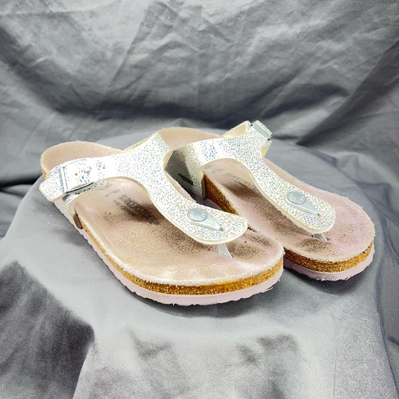 Birkenstock Gizeh Shiny Python EU Size 34 - Picture 2 of 10